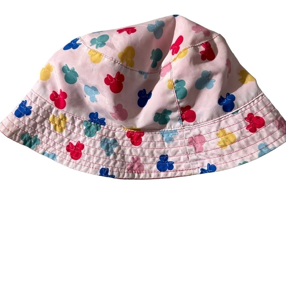 Disney Girls’ Bucket Hat – Reversible Minnie Mouse, 6-12 months